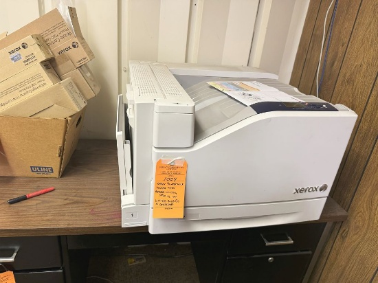 XEROX PRINTER COLOR PHASER 7500, RATINGS 110-127V,