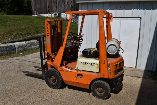 Toyota Ride on Fork Truck