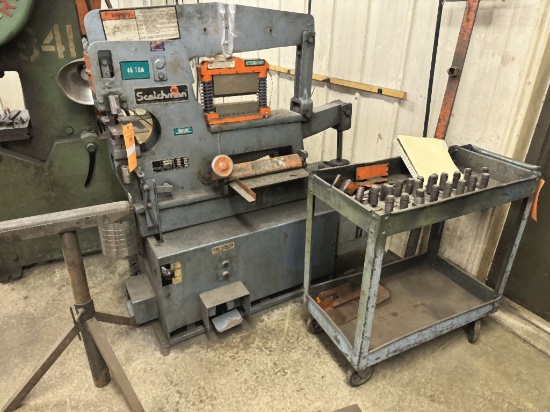 SCOTCHMAN 40 TON IRON WORKER, MODEL 4014-C,