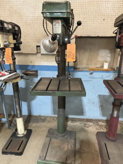 CENTRAL MACHINERY 9 SPEED HEAVY DUTY DRILL PRESS,
