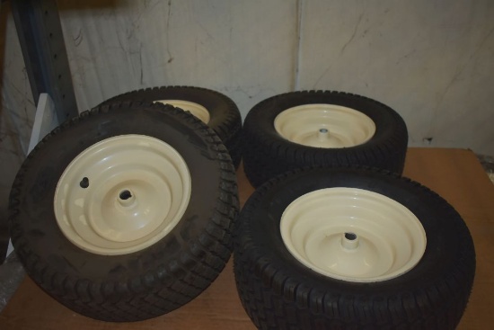 (4) PRO TECH TIRES ON RIMS, CST 16x6.50-8,