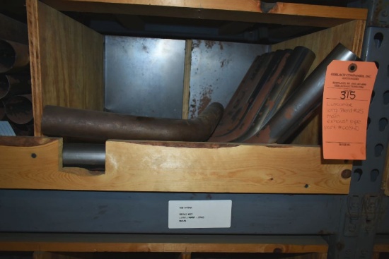 LUSCOMBE LONG BEND #25 MAIN EXHAUST PIPE, PART #00540