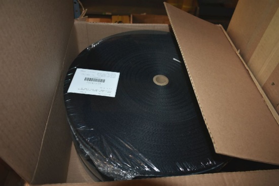 FULL CASE WITH ROLLS OF 1 15/16" BLACK