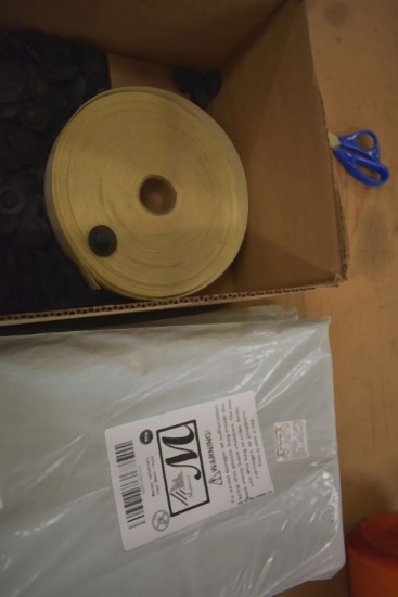 (3) YARDS OF BLACK MARINE VINYL IN (1) YARD