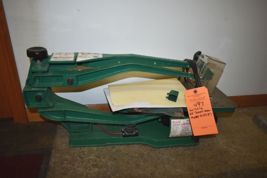 GRIZZLY 22" SCROLL SAW, MODEL G0537