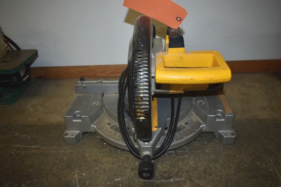 DEWALT MODEL DW705 12" COMPOUND MITER SAW, S/N: 57349