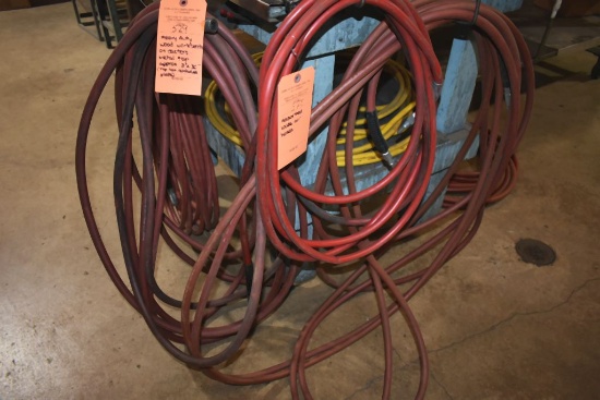 ASSORTED LOOSE AIR HOSES