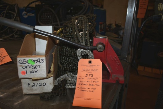 HERR BENCH TOP CHAINSAW/CHAIN BREAKER MODEL 10905