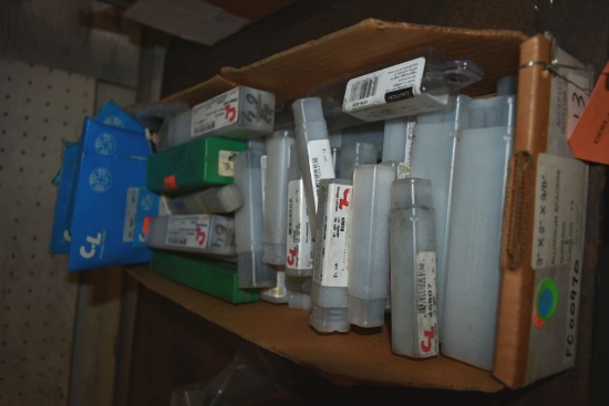 BOX OF ASSORTED FRACTIONAL DRILL BITS