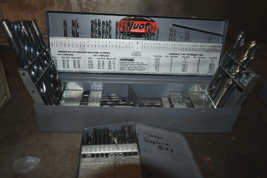 (2) PARTIAL DRILL BIT INDEXES ASSORTED DRILL GUIDES