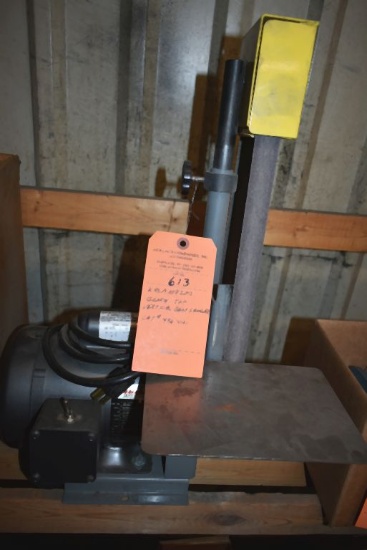 KALAMAZOO BENCH TOP VERTICAL BELT SANDER,
