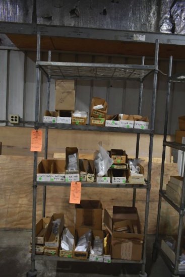 FOUR SHELF FREEZER RACK WITH 5" CASTERS,