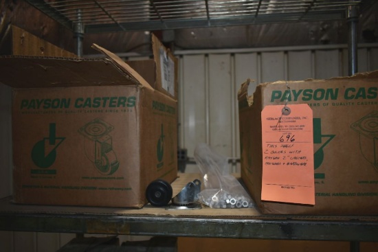 CONTENTS ON THIS SHELF; (2) BOXES WITH RAYSON 2"