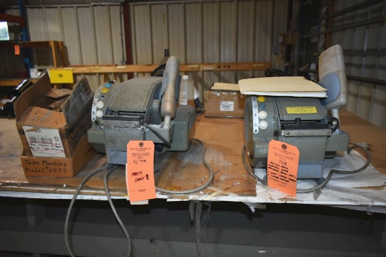 BETTER PACK ELECTRIC TAPE MACHINES MODEL 555S,
