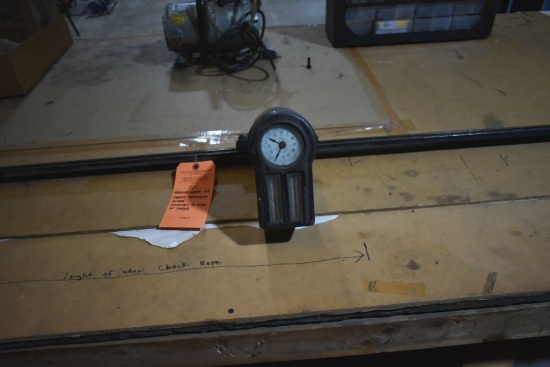 MEASURGRAPH CO. FABRIC MEASURING DEVICE, ATTACHES TO