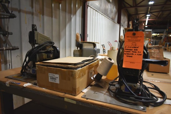 (2) FISCHBEIN PORTABLE BAG CLOSERS MODEL EH WITH