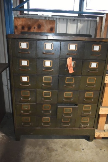 24 COMPARTMENT HEAVY DUTY FREE-STANDING PARTS