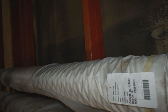 APPROX. 125 YARD BOLT OF OPTIC WHITE 200 NYLON