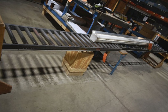 APPROX. 17 LINEAR FEET OF COMBINATION ROLLER/WHEEL