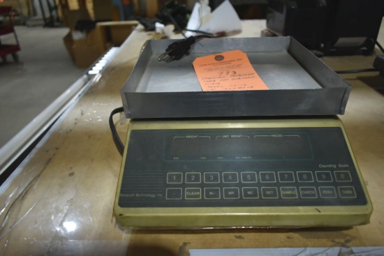 TRAUSCELL TECHNOLOGY TABLE TOP ELECTRIC SCALE