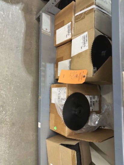 CONTENTS OF THIS SHELF; SPROCKETS - ASSORTED SIZES
