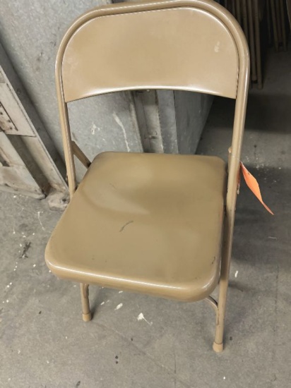 METAL FOLDING CHAIRS, APPROX. (27)