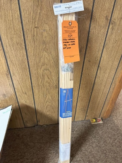 LOEW-CORNELL WOODEN EASEL, NEW IN BAG, 65" HIGH
