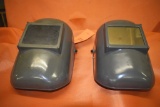 (2) WELDING HELMETS