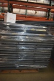 SKID OF UNASSEMBLED METAL SHELVING; (80+) 18