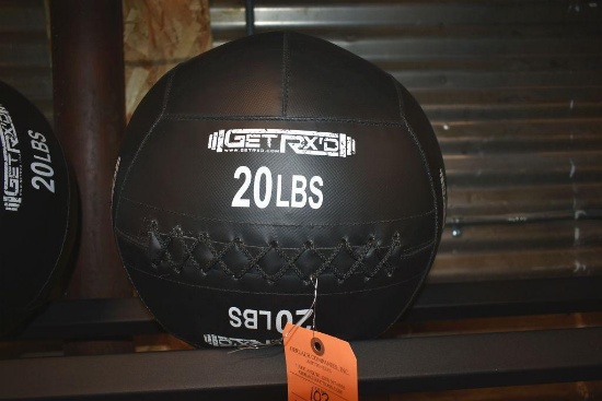 Get Rx's 20 lb Medicine Ball