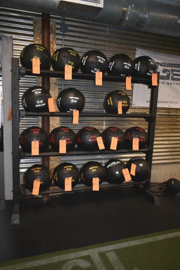 4-tier Rack Steel Construction, No contents. 77" x 28" x 73"H