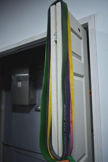 8 miscellaneous size resistance bands.
