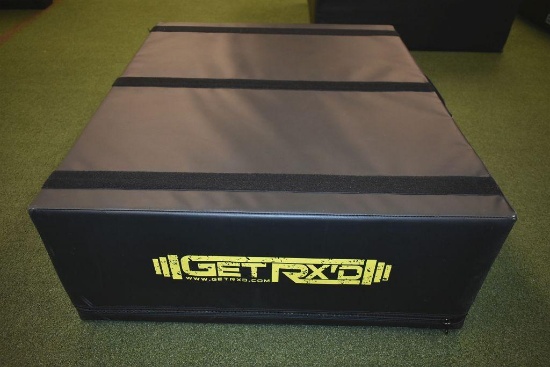 Get Rx'd 12" foam stack cube 36" x 30" x 12" high Nylon handles. Velcro strips