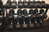 Get Rx'd weight rack and weights. 35 lb to 100 lb.( 20 total weights)