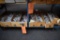 (8) BINS WITH MISC. HARDWARE/HANDLES