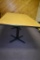 CONFERENCE TABLE, FORMICA WOODGRAIN TOP, DOUBLE PEDESTAL, 30