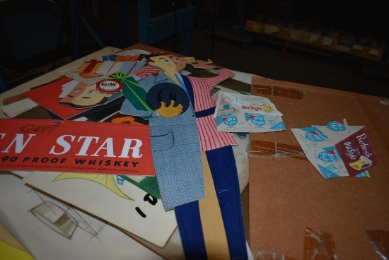 (2) BOXES OF ASSORTED DESIGN ARTWORK