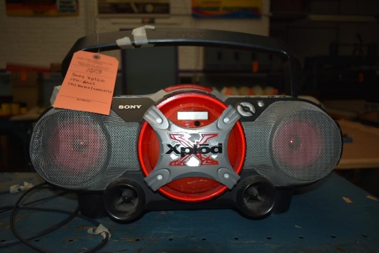 SONY XPLOD CFO-6505 CD/RADIO/CASSETTE