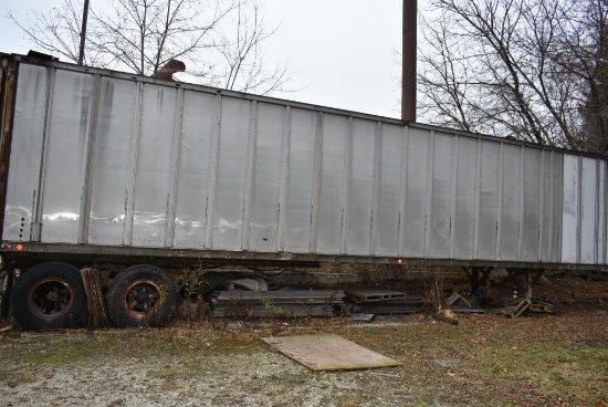 48' SEMI TRAILER, 13'6" HEIGHT, NO TITLE, STORAGE ONLY
