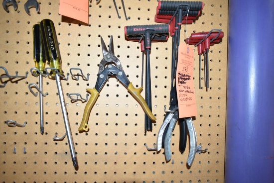 "T" HANDLE ALLEN WRENCHES, PLIERS AND SCREWDRIVERS