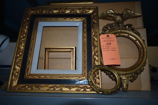 (3) BOXES OF ASSORTED PLASTIC PICTURE FRAMES