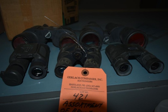 ASSORTMENT OF BRUNTON BINOCULARS