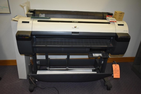 CANON IMAGE PROGRAF COLOR WIDE FORMAT PRINTER, MODEL iPF750