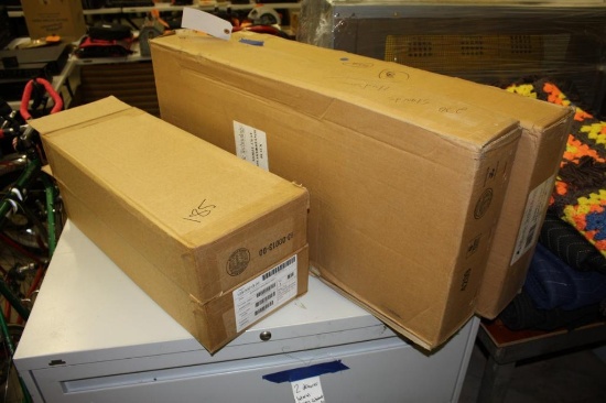Pair of Atlantic Technology Model 176 ST Speaker Stands Black