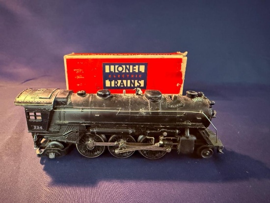 LIONEL LOCOMOTIVE, NO. 224, "O" GAUGE