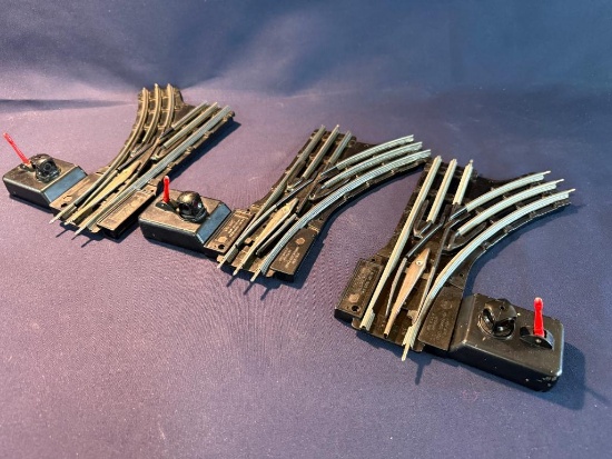 LIONEL NO. 042 MANUAL CONTROL, "O" GAUGE SWITCHES (3)