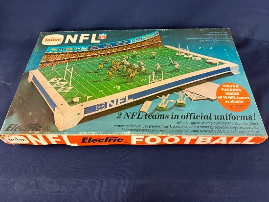 VINTAGE TUDOR ELECTRIC FOOTBALL GAME, NFL MODEL 510 WITH ORIGINAL INSTRUCTIONS