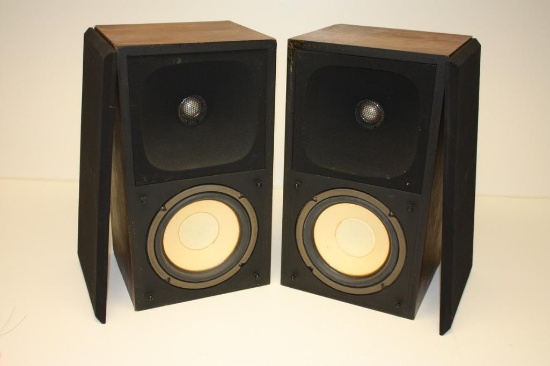 Rare Pair of Vintage Paradox Sonic Energy Systems Time Align Speakers