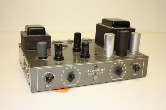 Vintage Stromberg Carlson Quad 6L6 Tube Amplifier AU-36B