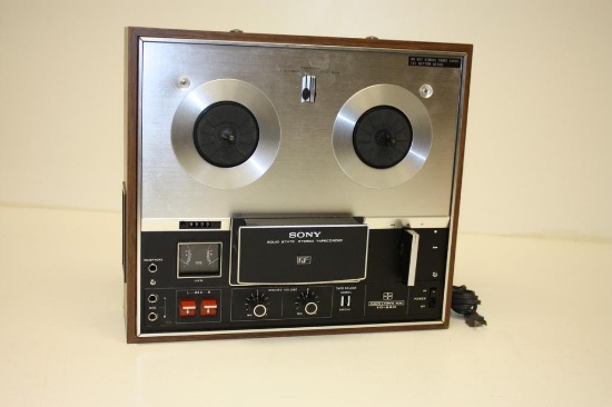 Vintage 7" Sony Stereo Reel-to-reel TC-280 Tape Recorder